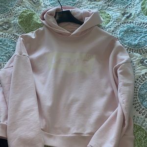 Baby Pink Levi’s hoodie